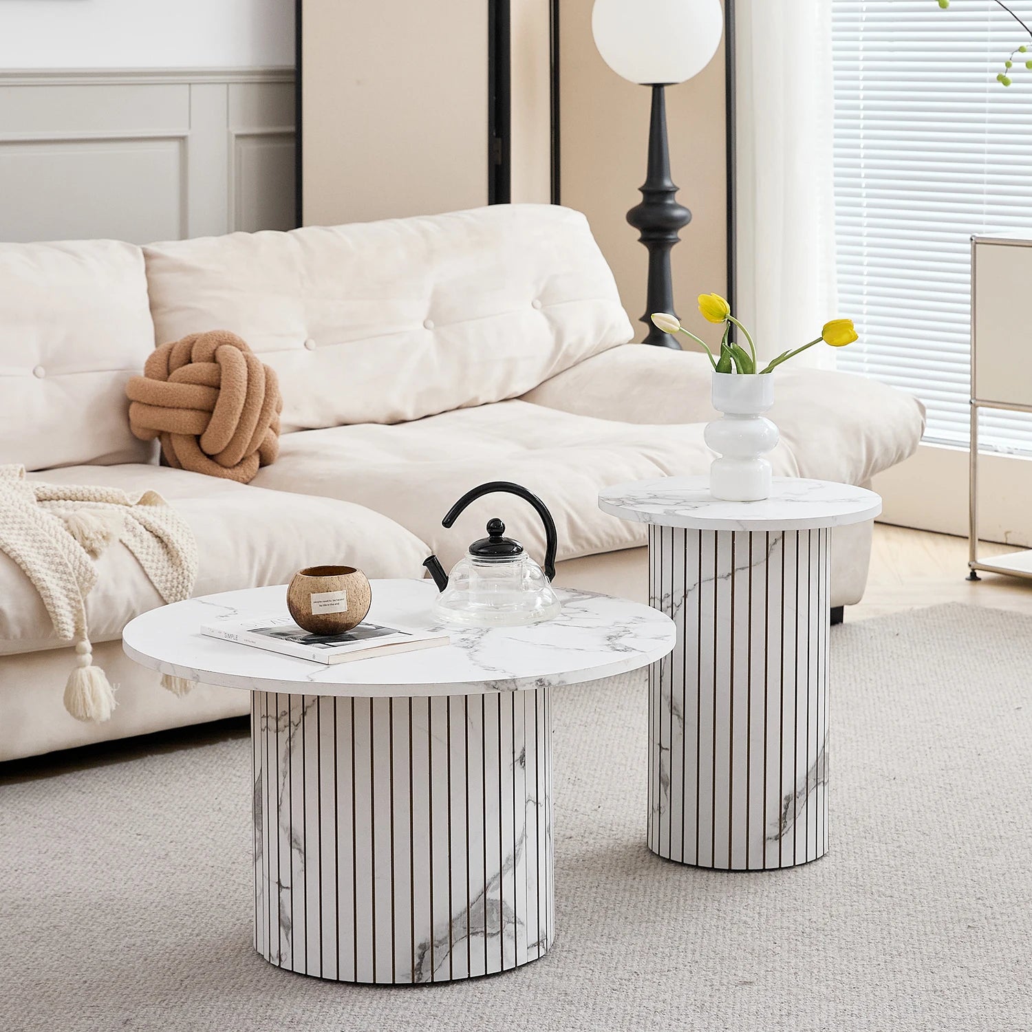 Travertin - Table basse