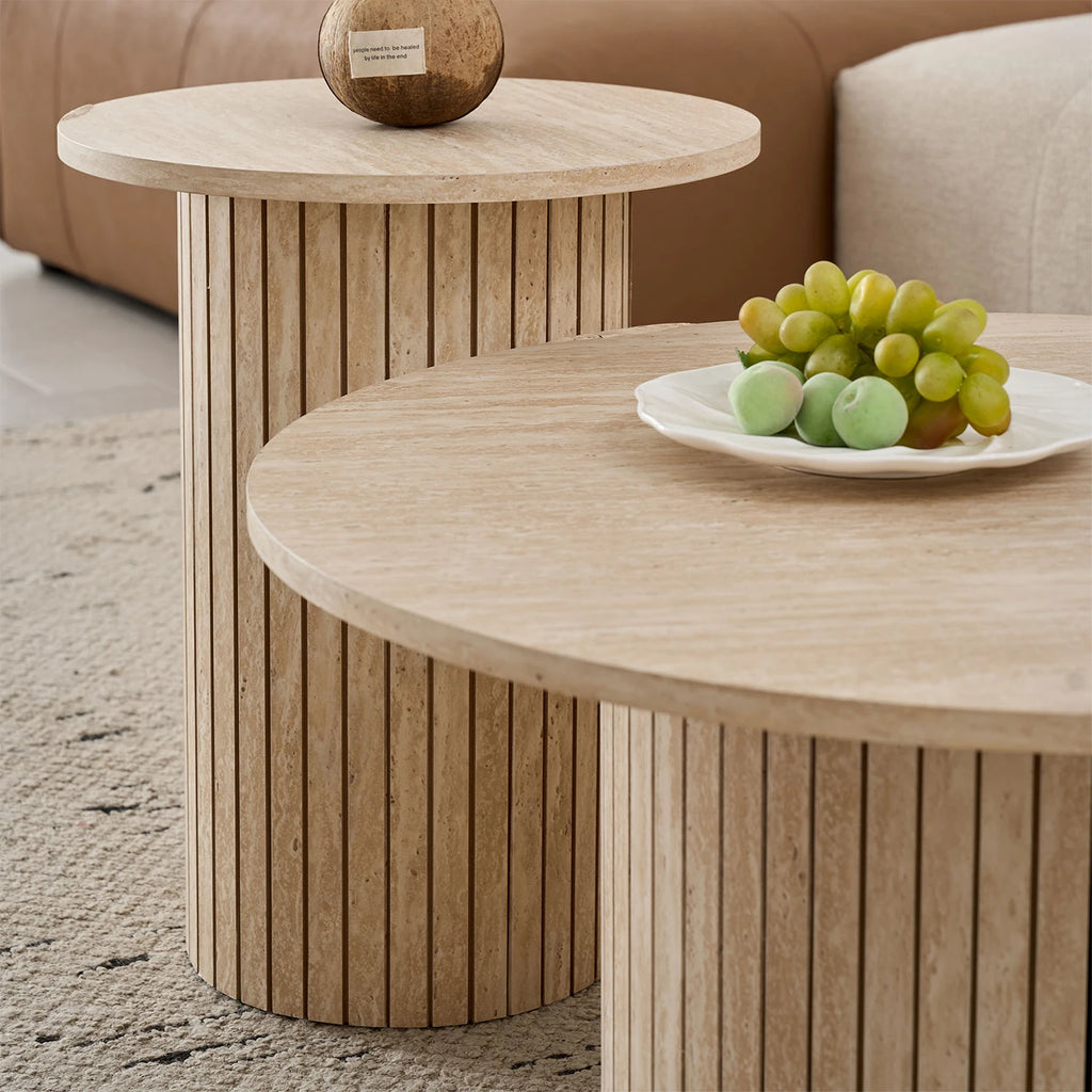 Travertin - Table basse