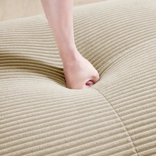 1piece Modern Lovely Sofa Without Armrests with Cushion, Living Room Furniture, Modular Corner Sofa, Premium Cordstock Fabric