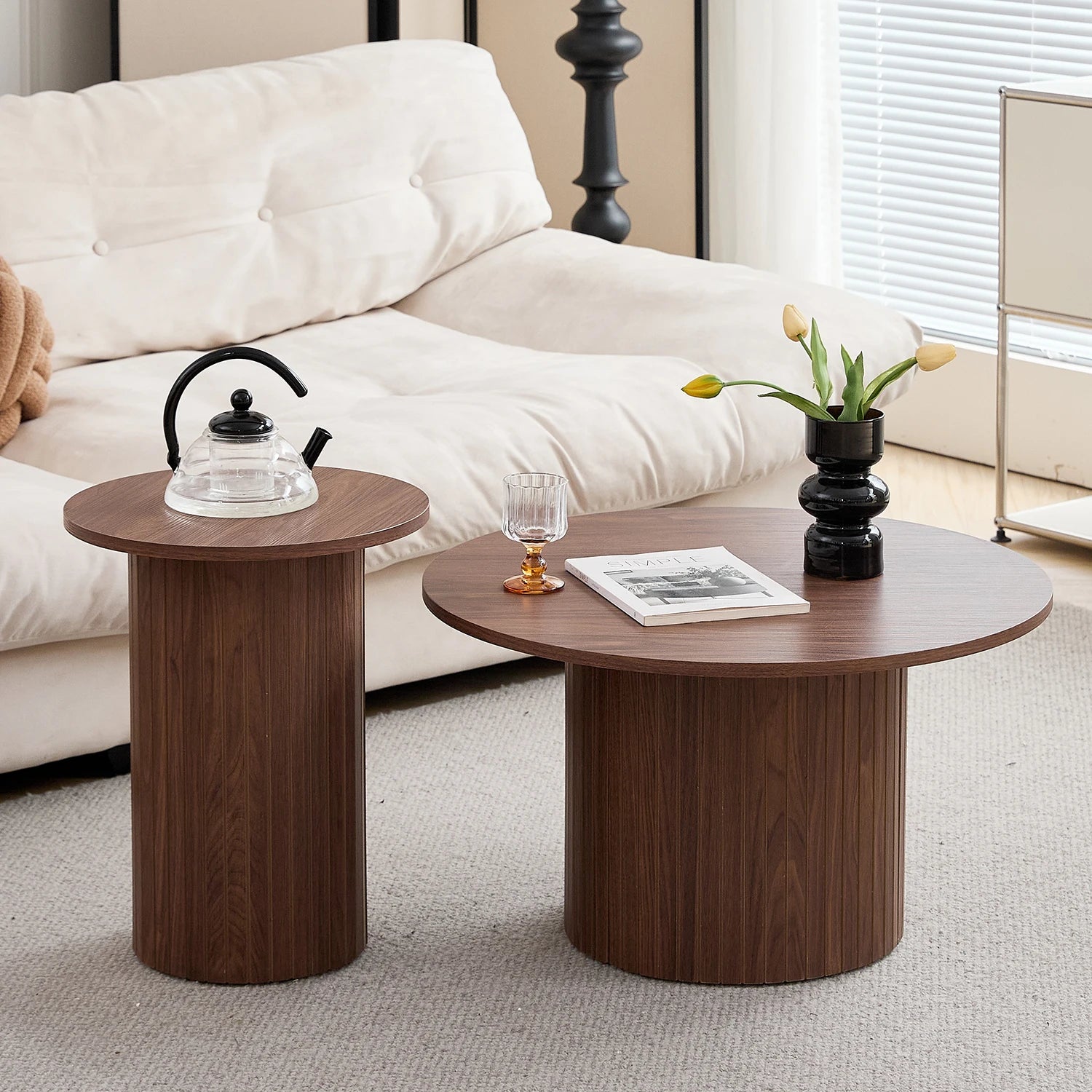 Travertin - Table basse