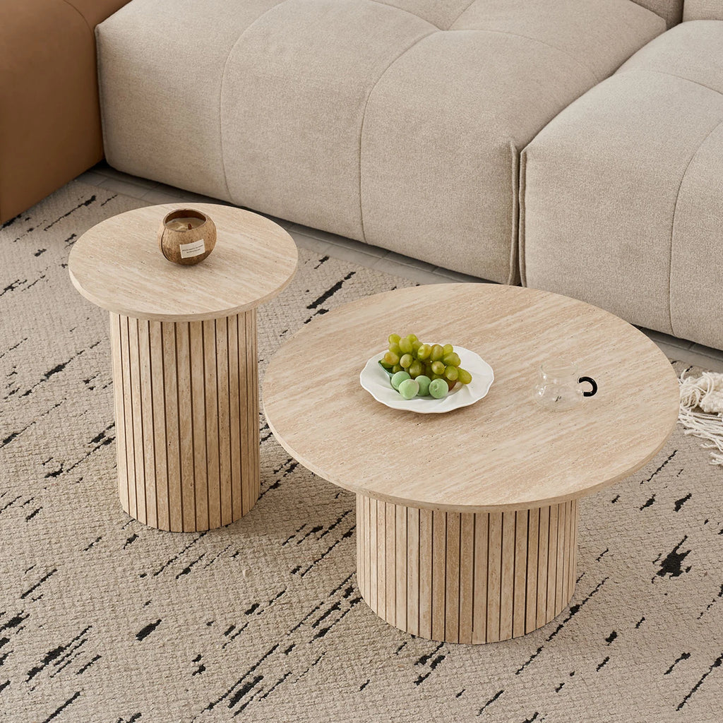 Travertin - Table basse