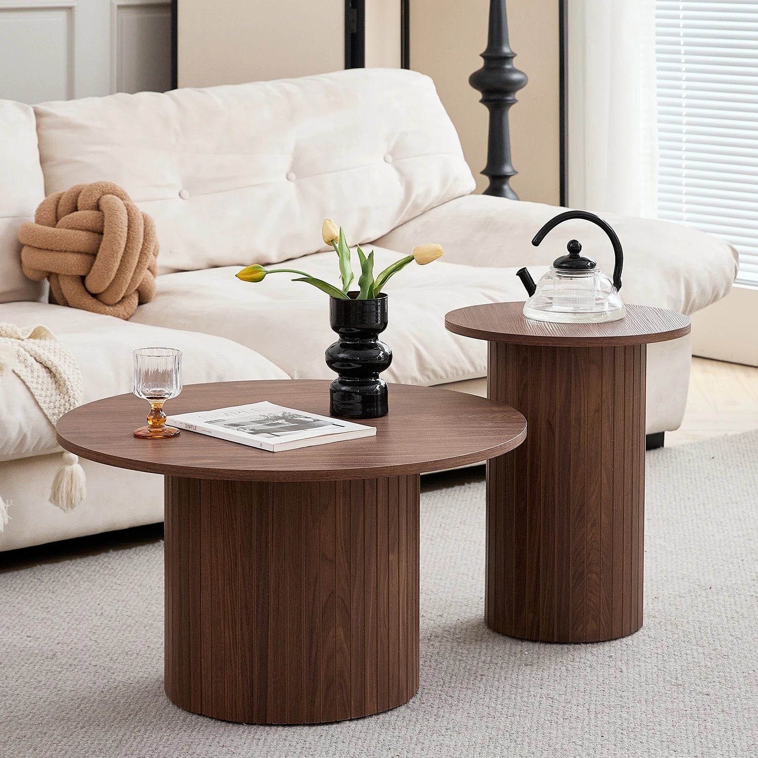 Travertin - Table basse