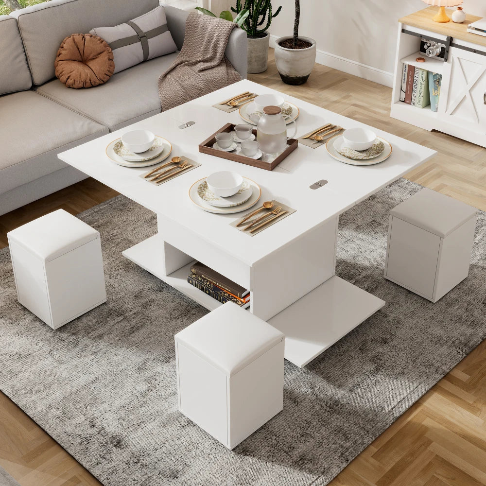Selenite -Table basse